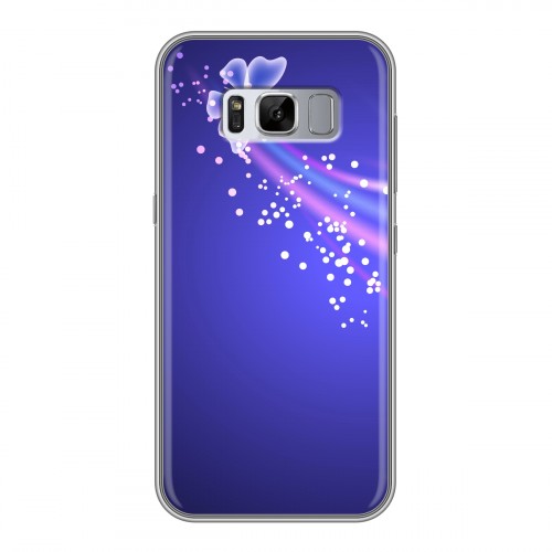 Дизайнерский силиконовый чехол для Samsung Galaxy S8 Plus Бабочки