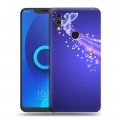 Дизайнерский силиконовый чехол для Alcatel 5V Бабочки