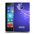 Дизайнерский пластиковый чехол для Microsoft Lumia 435 Бабочки