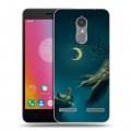 Дизайнерский пластиковый чехол для Lenovo K6 Ворон