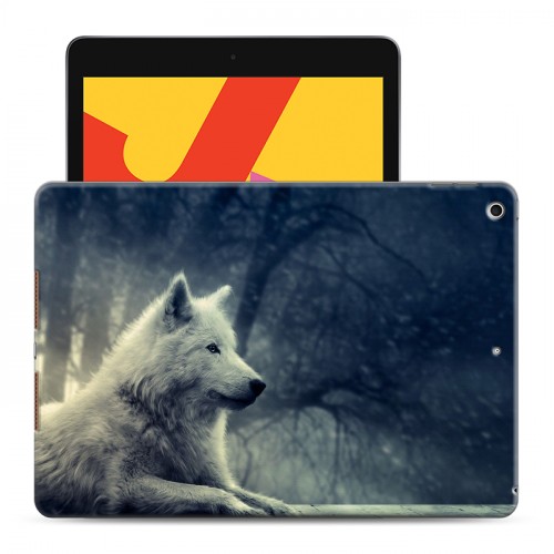 Дизайнерский силиконовый чехол для Ipad 10.2 (2019) Волки