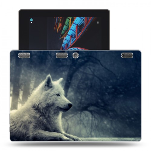 Дизайнерский силиконовый чехол для Lenovo Tab 2 A10 Волки