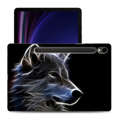 Дизайнерский силиконовый чехол для Samsung Galaxy Tab S9 Волки