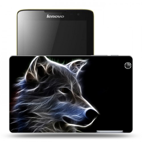 Дизайнерский силиконовый чехол для Lenovo IdeaTab A5500 Волки