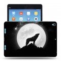 Дизайнерский силиконовый чехол для Xiaomi MiPad Волки