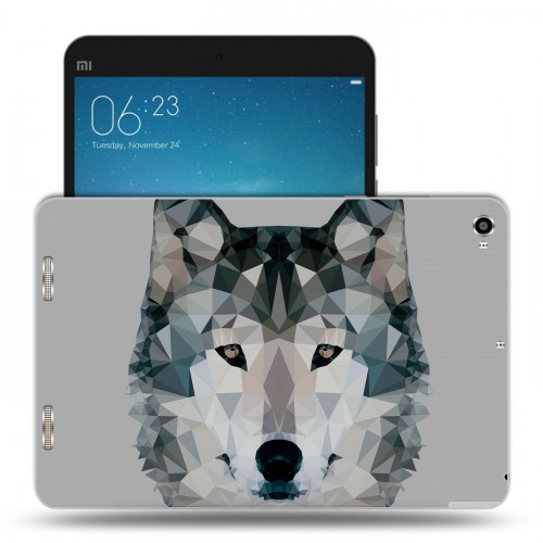 Дизайнерский силиконовый чехол для Xiaomi Mi Pad 2 Волки