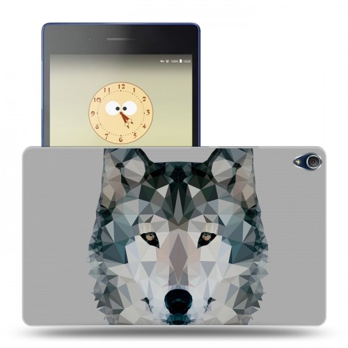 Дизайнерский силиконовый чехол для Lenovo Tab 3 8 Plus Волки