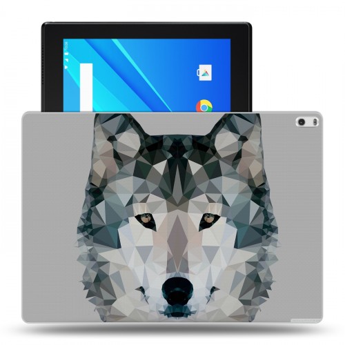 Дизайнерский силиконовый чехол для Lenovo Tab 4 10 Plus Волки