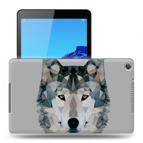 Дизайнерский силиконовый чехол для Huawei MediaPad M5 lite 8 Волки