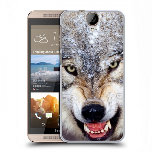 Дизайнерский силиконовый чехол для HTC One E9+ Волки
