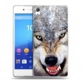 Дизайнерский пластиковый чехол для Sony Xperia Z3+ Волки