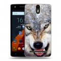 Дизайнерский силиконовый чехол для Wileyfox Storm Волки