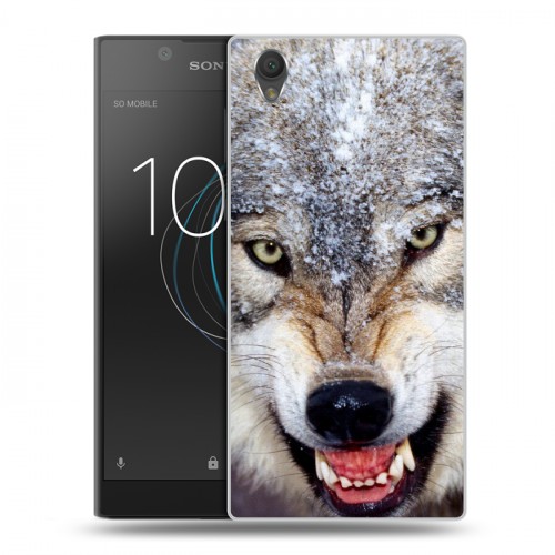 Дизайнерский пластиковый чехол для Sony Xperia L1 Волки