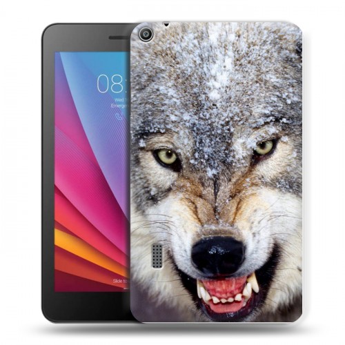 Дизайнерский силиконовый чехол для Huawei MediaPad T3 7 Волки