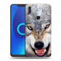 Дизайнерский силиконовый чехол для Alcatel 5V Волки