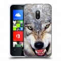 Дизайнерский пластиковый чехол для Nokia Lumia 620 Волки