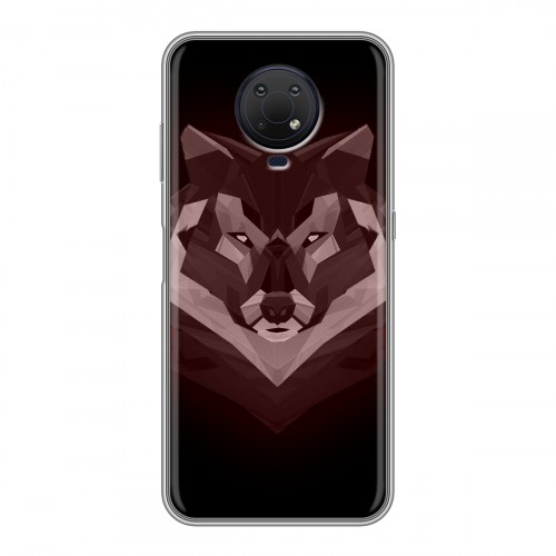 Дизайнерский силиконовый чехол для Nokia G10 Волки