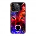 Дизайнерский силиконовый чехол для Iphone 14 Pro Волки