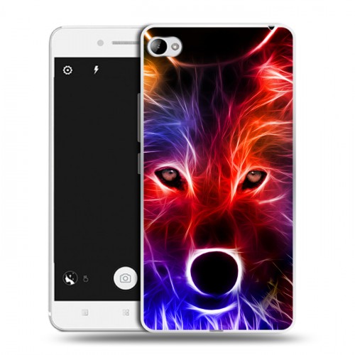 Дизайнерский пластиковый чехол для Lenovo S90 Волки