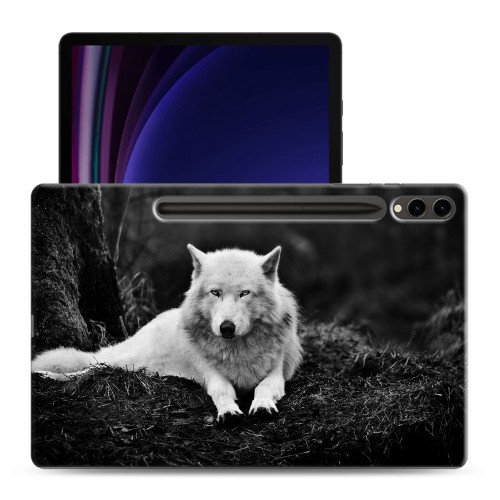 Дизайнерский силиконовый чехол для Samsung Galaxy Tab S9 Plus Волки