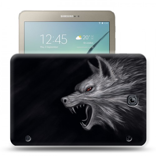 Дизайнерский силиконовый чехол для Samsung Galaxy Tab S2 8.0 Волки