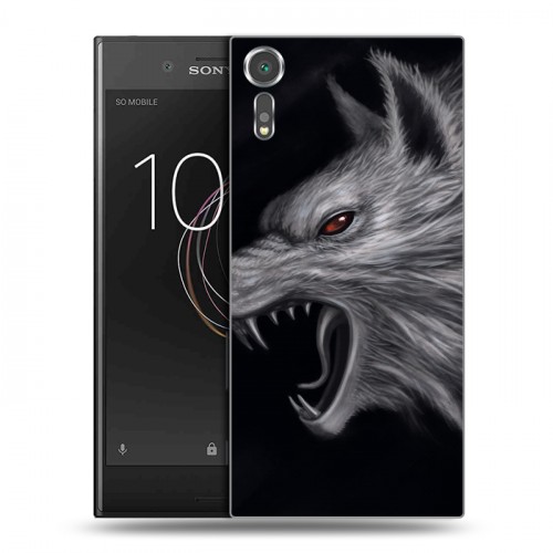 Дизайнерский пластиковый чехол для Sony Xperia XZs Волки