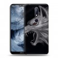 Дизайнерский силиконовый чехол для Nokia 6.1 Plus Волки