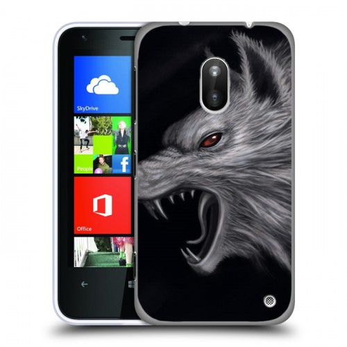 Дизайнерский пластиковый чехол для Nokia Lumia 620 Волки