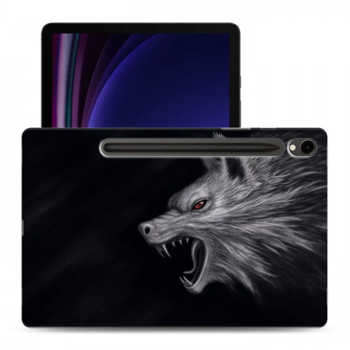 Дизайнерский силиконовый чехол для Samsung Galaxy Tab S9 Волки