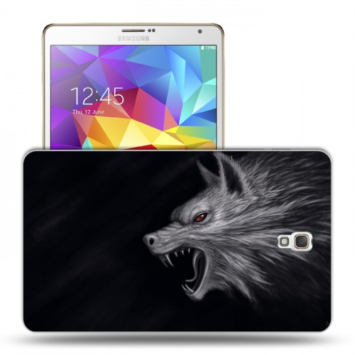 Дизайнерский силиконовый чехол для Samsung Galaxy Tab S 8.4 Волки