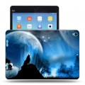 Дизайнерский силиконовый чехол для Xiaomi MiPad Волки