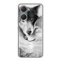 Дизайнерский пластиковый чехол для Vivo Y03 Волки