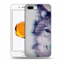 Дизайнерский силиконовый чехол для Iphone 7 Plus / 8 Plus Волки