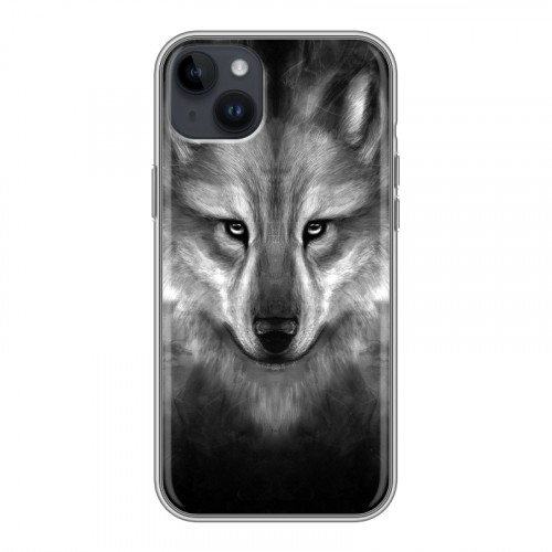 Дизайнерский пластиковый чехол для Iphone 14 Plus Волки
