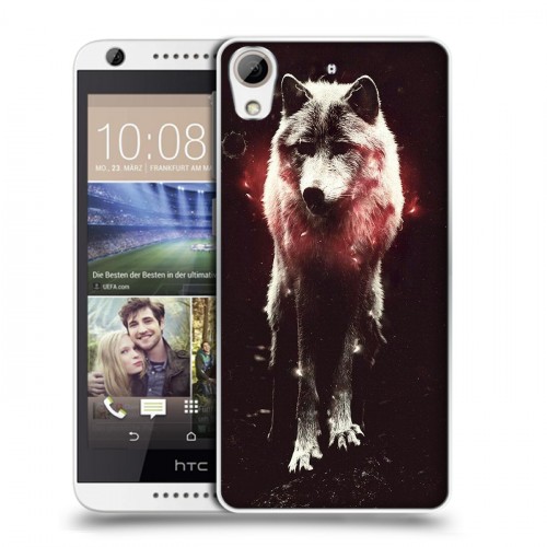 Дизайнерский силиконовый чехол для HTC Desire 626 Волки