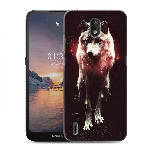 Дизайнерский силиконовый чехол для Nokia 1.3 Волки