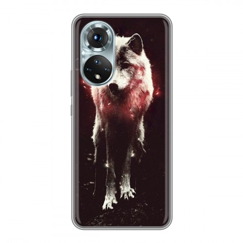 Дизайнерский силиконовый чехол для Huawei Honor 50 Волки