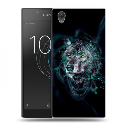 Дизайнерский пластиковый чехол для Sony Xperia L1 Волки