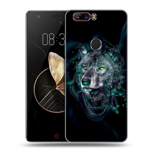 Дизайнерский пластиковый чехол для ZTE Nubia Z17 Волки