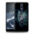 Дизайнерский пластиковый чехол для Nokia 5.1 Волки