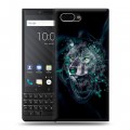 Дизайнерский пластиковый чехол для BlackBerry KEY2 Волки