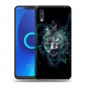 Дизайнерский силиконовый чехол для Alcatel 5V Волки