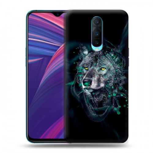 Дизайнерский пластиковый чехол для OPPO RX17 Pro Волки