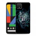 Дизайнерский пластиковый чехол для Google Pixel 4 Волки