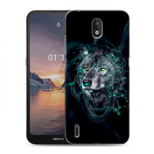 Дизайнерский силиконовый чехол для Nokia 1.3 Волки