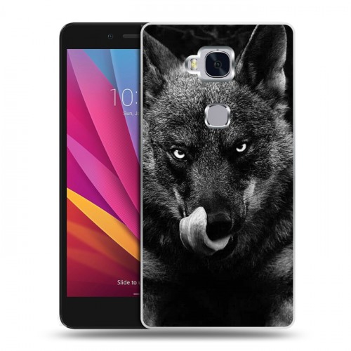 Дизайнерский силиконовый чехол для Huawei Honor 5X Волки