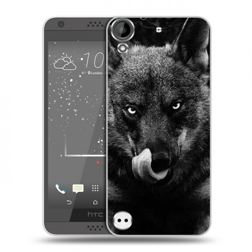 Дизайнерский пластиковый чехол для HTC Desire 530 Волки