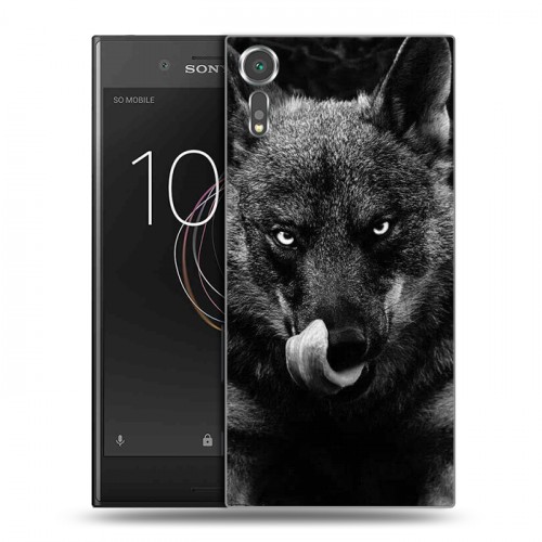 Дизайнерский пластиковый чехол для Sony Xperia XZs Волки