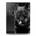 Дизайнерский пластиковый чехол для Sony Xperia L1 Волки