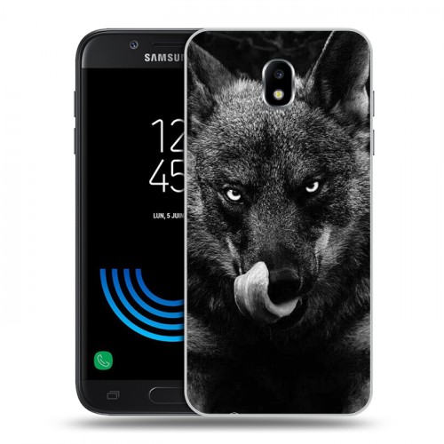 Дизайнерский пластиковый чехол для Samsung Galaxy J5 (2017) Волки